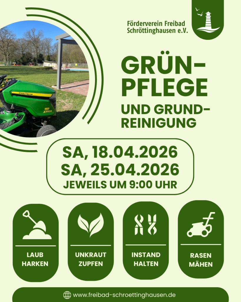 2026 Gruenpflege Grundreinigung