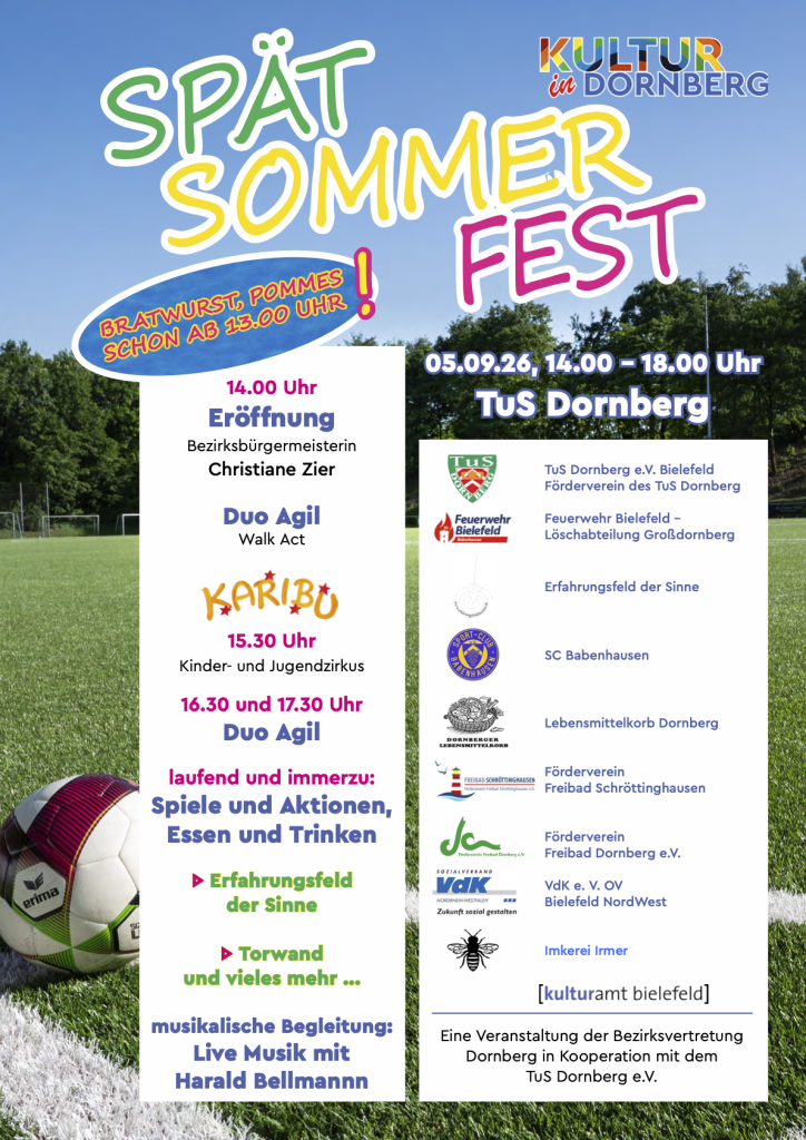 2026 Spaetsommerfest Plakat Programm